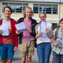 Harry, Gerran, Jamie, Freya, Emily and Megan all got grade 9 in Mathematics and many more excellent results besides