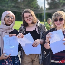 Ridha, Lily, Ryn celebrate excellent results