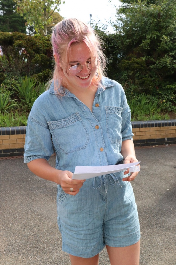 Elizabeth smashed her GCSEs and was one of our highest achieving students